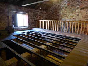 Kiln room floor