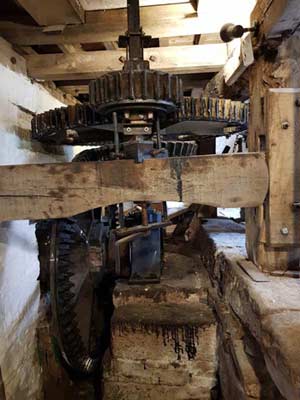 Photo of mill gearing